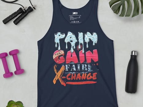 Pain For Gain Fair X-Change Men's Tank Top